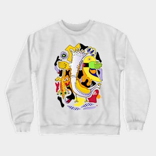 Lizard game Crewneck Sweatshirt